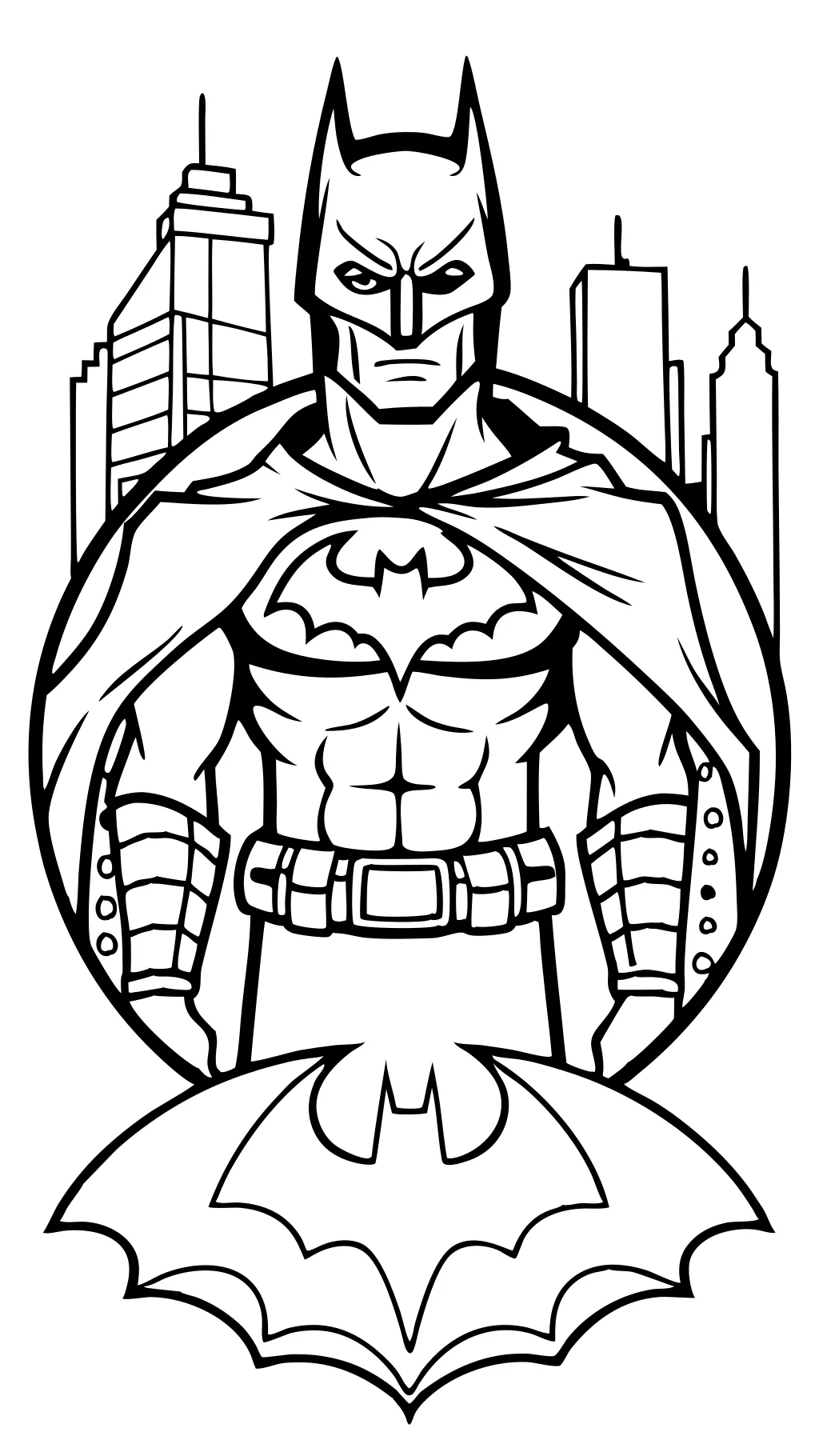 free coloring pages batman